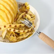 1 шт. дешевый нож для чистки глаз ананаса резак из нержавеющей стали практичный Пинцет для снятия скоб инструменты для кухни дома