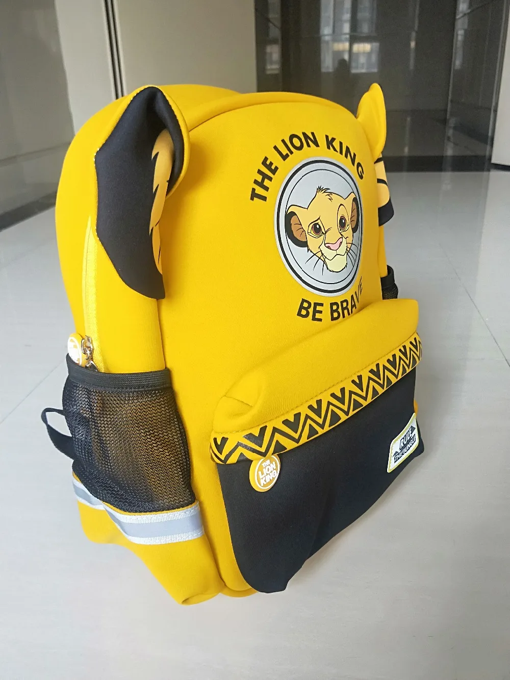 Настоящая Дисней Король Лев Simba Мультфильм Детская сумка-рюкзак для девочек и мальчиков дышащая школьная сумка подарок на день рождения