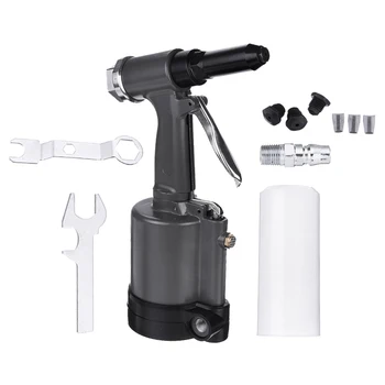 

TR8500 Heavy Duty Pneumatic Air Riveter Riveting Tools 2.4mm 3.0mm 4.0mm 4.8mm Hand Rivet Tool Kit