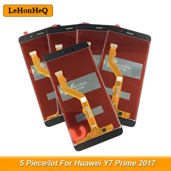 

5 Piece/lot For HUAWEI Y7 Prime 2017 LCD Display Touch Screen Digitizer For Huawei Y7 Prime 2017 TRT L21 L21A L21X LX2 LX3 LCD
