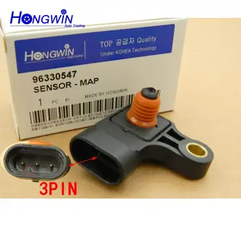 

96330547 Manifold Absolute pressuRE MAP Sensor Fits Chevy Aveo 1.4L Daewoo Matiz Kalos 2.0L