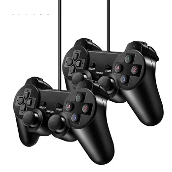 

Vibration Joystick Wired USB PC Controller For PC Computer Laptop For WinXP/Win7/Win8/Win10 For Vista Laptop Black Gamepad