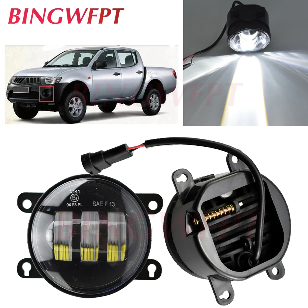 Светодиодные противотуманные фары для Mitsubishi L200 KB_T KA_T пикап 2005-2015 Triton Strada Hunter 2006-2014