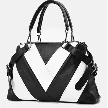 

Large capacity bag for women 2020 new PU bag for women foreign trade cross border Single Shoulder Handbag bag in Europe and Amer