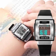 SYNOKE, детские наручные часы, водонепроницаемые, силиконовые, цифровые часы, Детская мода, светодиодный, спортивные часы для студентов, часы, часы, подарок