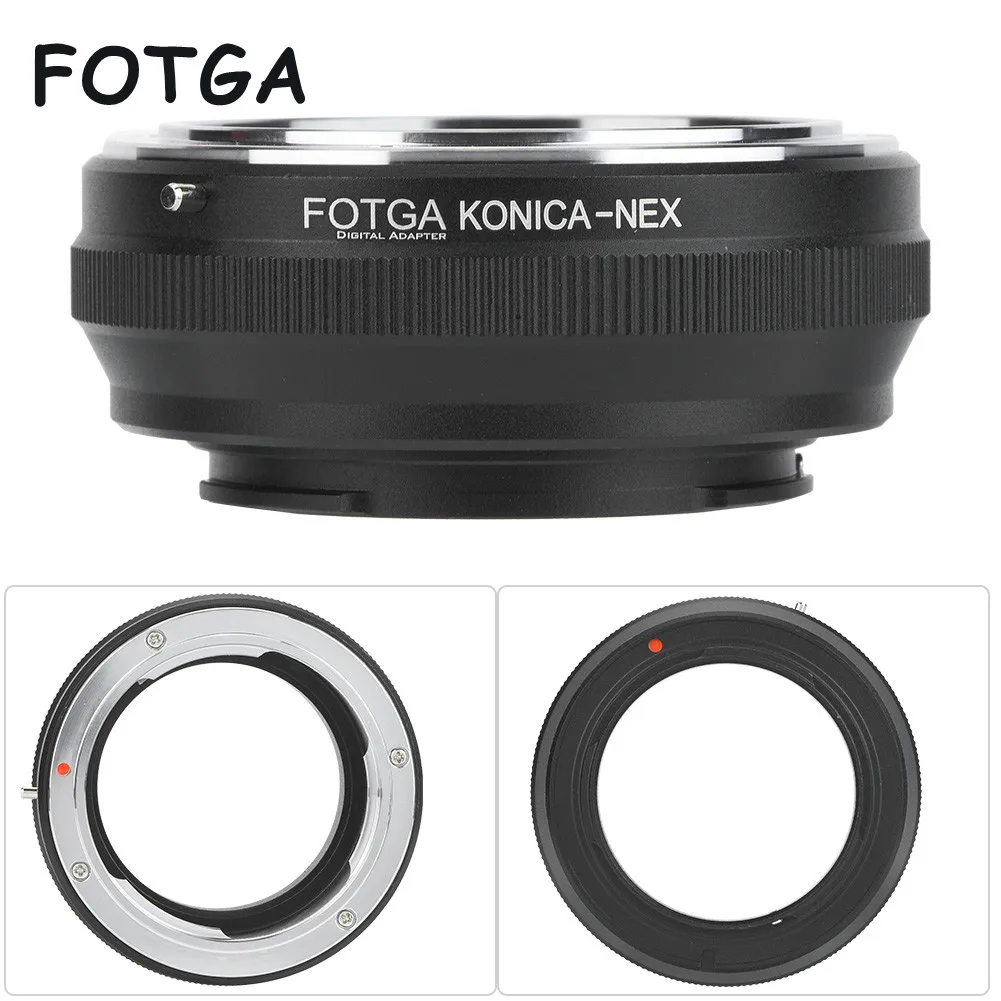 FOTGA Konica-NEX Объектив адаптер конвертер для KONICA AR объектив для sony NEX беззеркальная камера DSLR