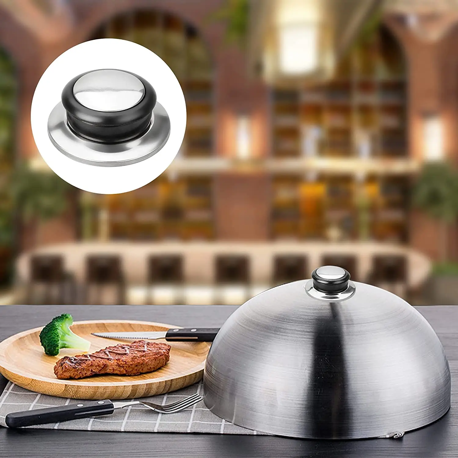 Universal Glass Lib Cover Knob Cap Heat-Resistant Cooking Pot Pan Lid Knob Replacement Lifting Handle Kitchen Cookware Handgrip pot lid handle pot lid knob