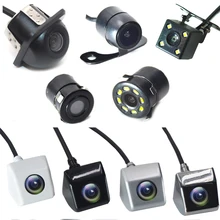 Автомобильная камера заднего вида 4 светодиодный монитор ночного видения заднего вида с функцией парковки CCD Водонепроницаемый 170 градусов HD видео