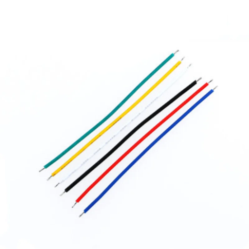 130 шт. 24awg 13 Цвет Pcb пайкой кабеля доска джемпер комплект 5/8/10 см соединительный кабель олова проводник