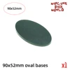 wargame base world -90 x 52mm oval bases for Warhammer 1