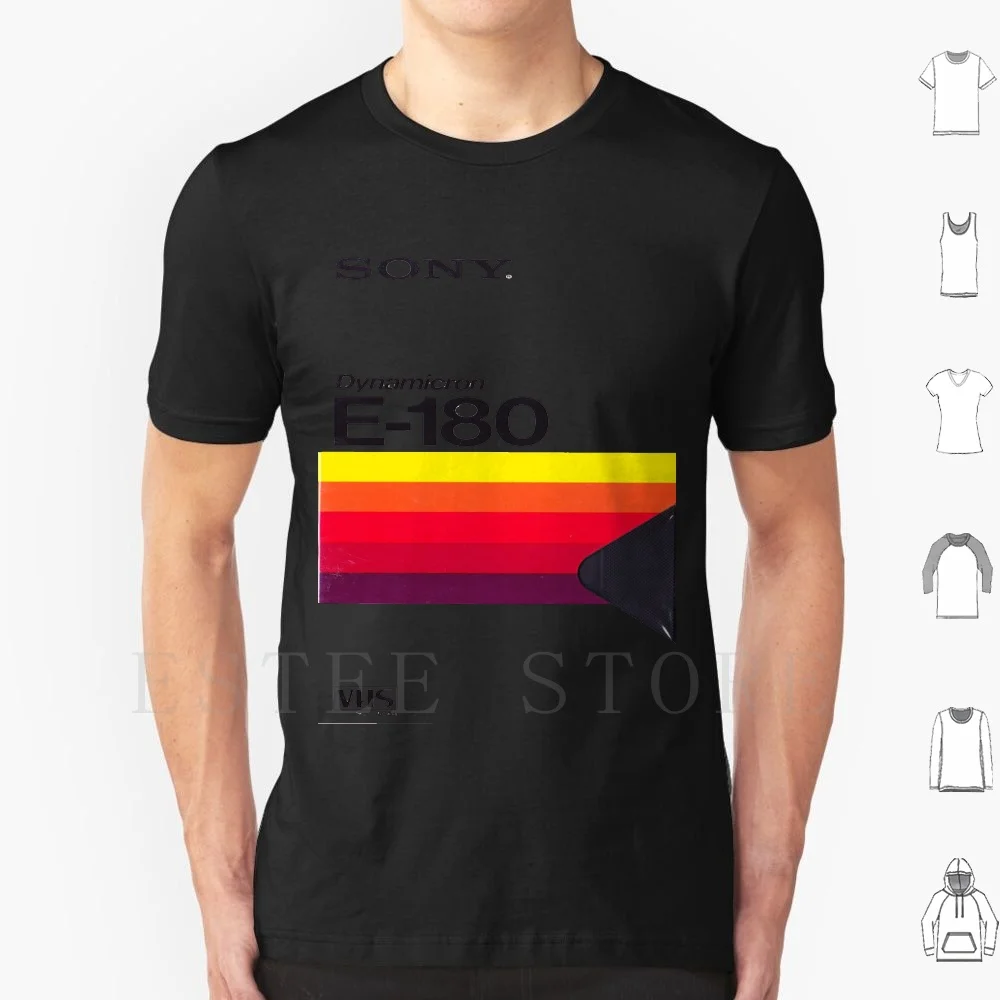 Dynamicron T Shirt Cotton Men Diy Print Vhs Vaporwave Estetica Betamax Cassetta Vintage Special Dynamicron 80S 1980S Walkman