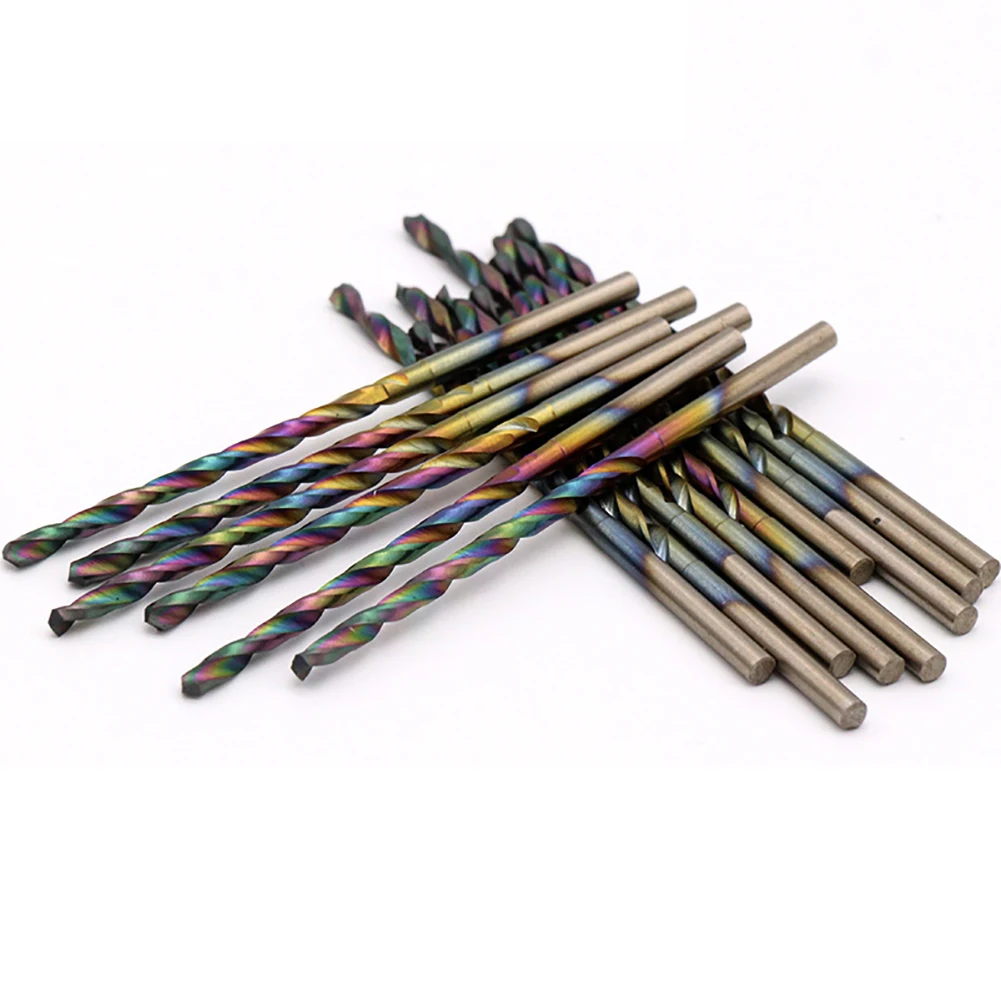 

Titanium Coated HSS Twist Drill Bit Colorful High Speed Steel Drill Bit 1.8mm