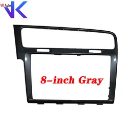 Black Piano Trim Screen Bezel Decorative Frame Panel (8 - inch Gray)