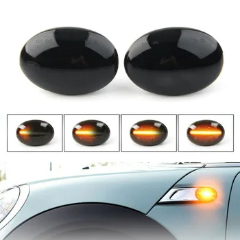 

Parts Side Marker Lights Car Dynamic LED Signal Lamp Amber R55 R56 R57 R58