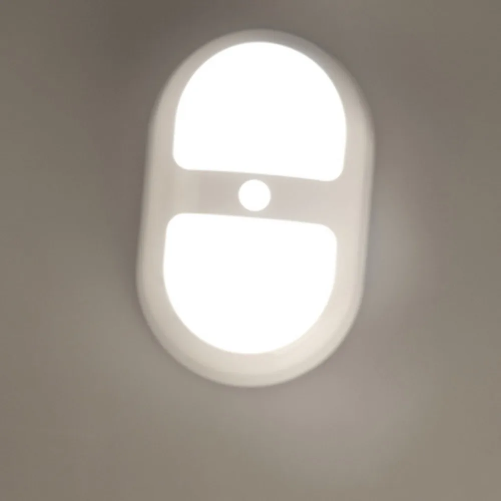 Hot 1pc  10 LED Night Light Motion Sensing Battery Power Human Sensor Lamp  Top Quality New