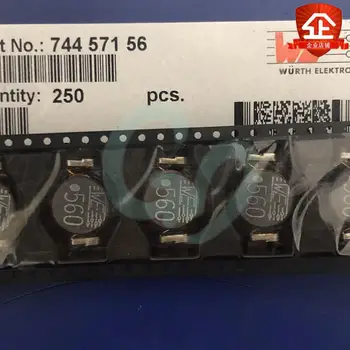 

50PCS 74457156 SMD oval power inductor 22x15x7 56uH 2.6A ±10%