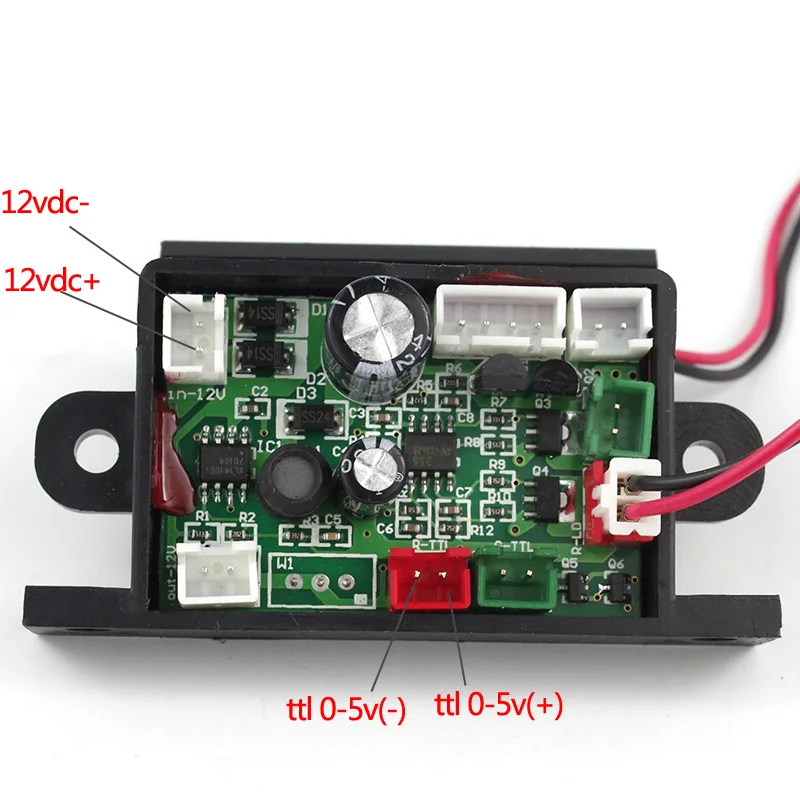 Фокусируемый 150 мВт нм красный лазерный модуль Диод с 12 в TTL|diode red|diode laser modulediode module