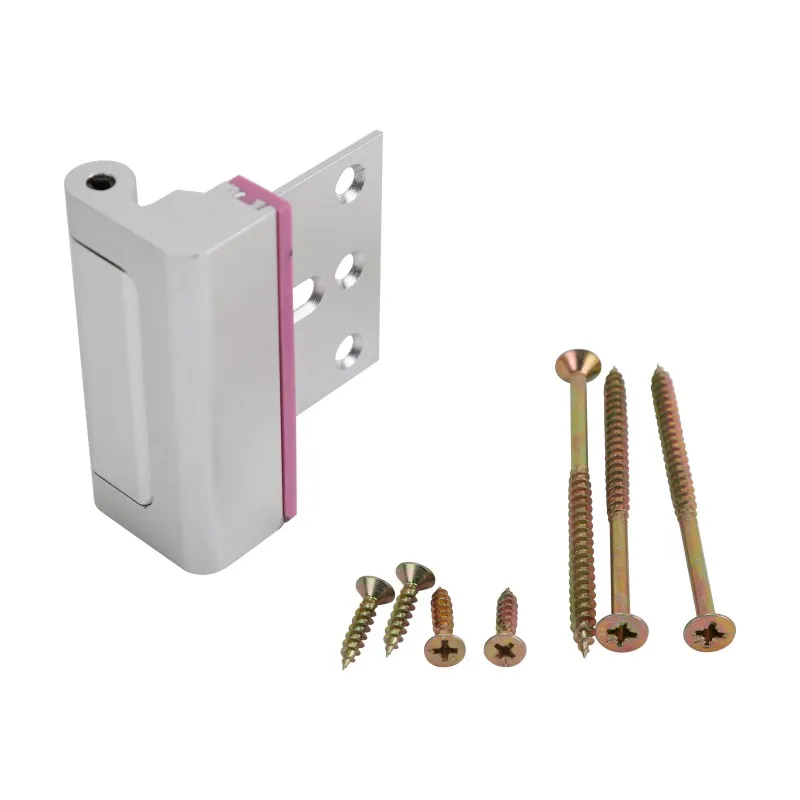 

Security Door Lock With 4 Screws Home Child Proof Reinforcement Lock For Inward Swinging Door Easy Installation