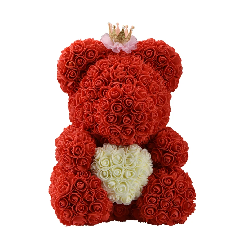 luxury rose teddy bear