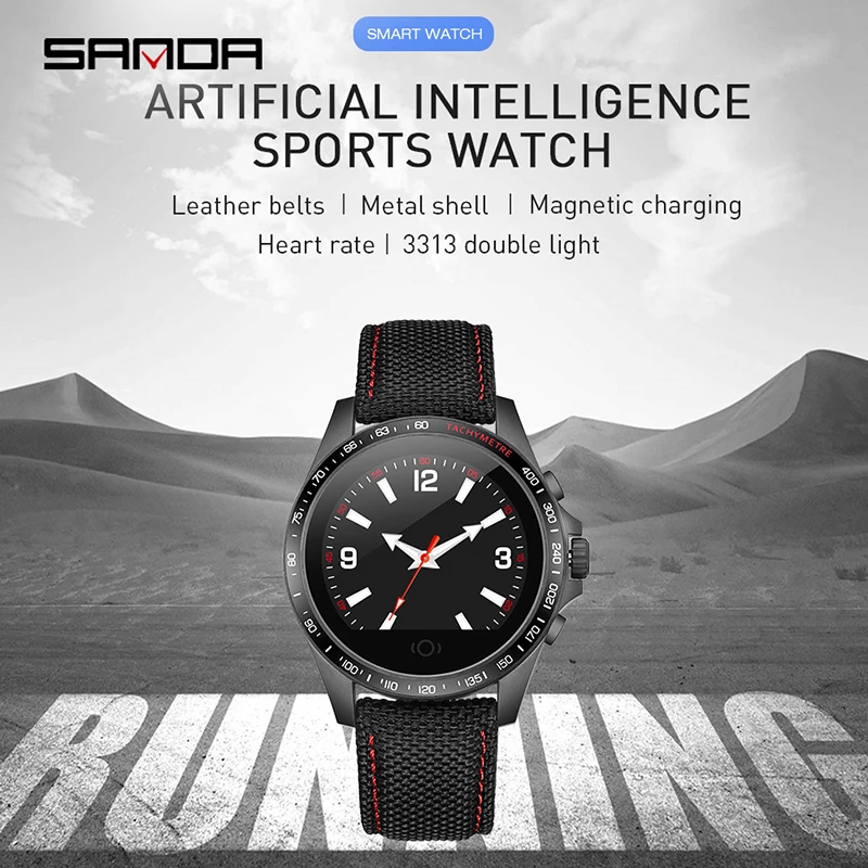 Смарт часы SANDA с пульсометром тонометром водонепроницаемые|mujer|mujer relojmujeres tops |