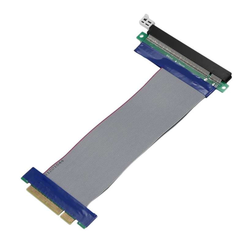 Гибкий Удлинительный кабель со слотом Top-PCI Express PCI-E 8X to 16X