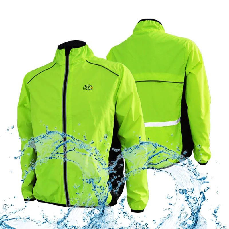 cycling jacket Windproof bike riding for men Women Waterproof Reflective Long Sleeve MTB Bike Jersey Wind Coat | Спорт и развлечения