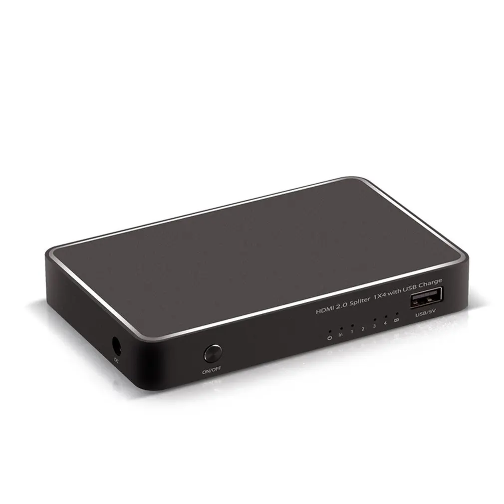 Vk-a08 Hdmi2.1x4 сплиттер с Usb зарядкой Hdmi к Hdmi конвертер
