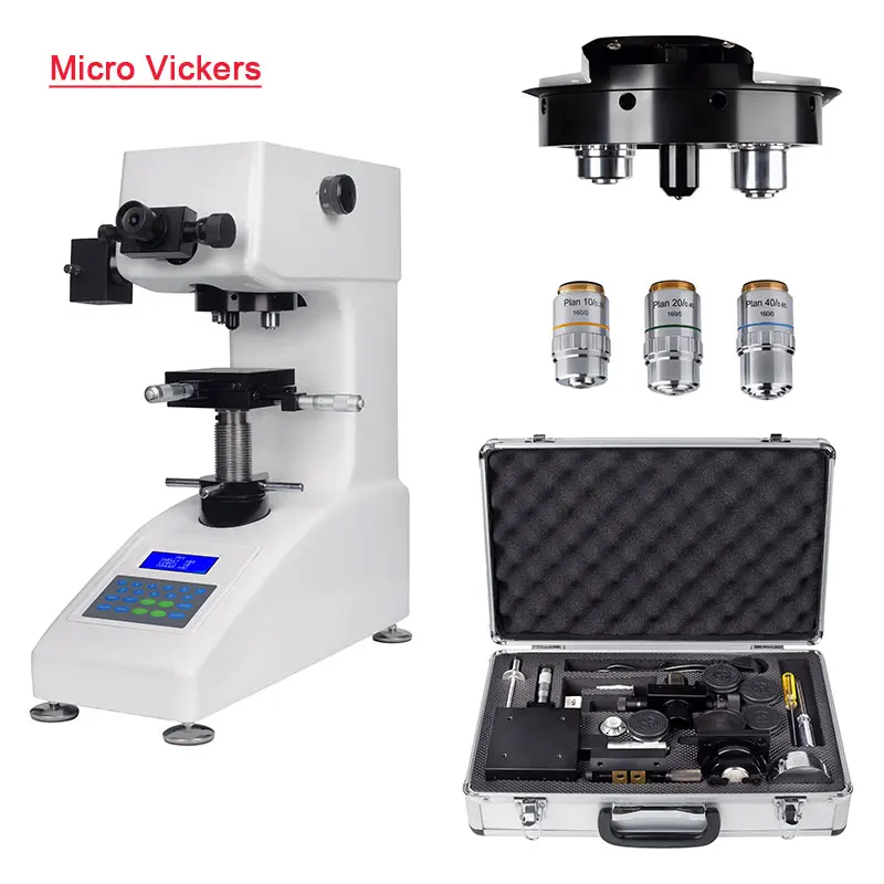 

Digital Display Motorized Turret Micro vickers hardness tester