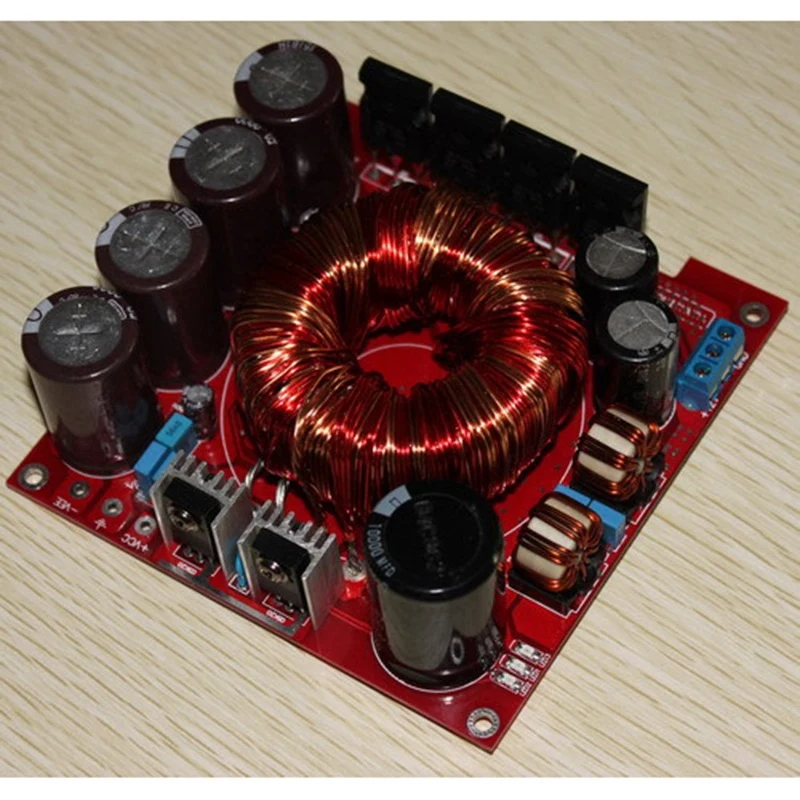500W Car Stereo Audio Amplifier Power Boost Board Single 12V Input Conversion Double + -45V Output
