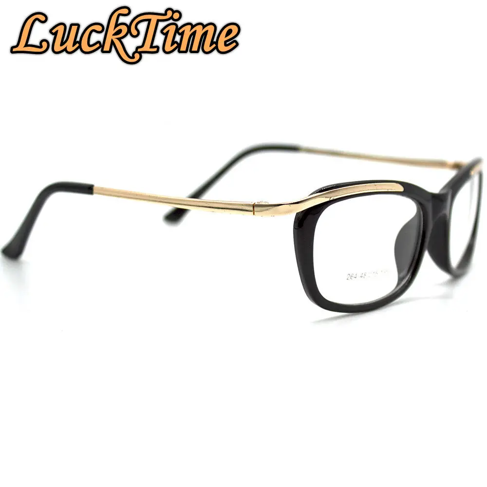 

LuckTime Fashion Alloy eyebrows Women Glasses Frame Casual Retro Myopia Glasses Frame Lucky Time Optical Eyeglass frames #264