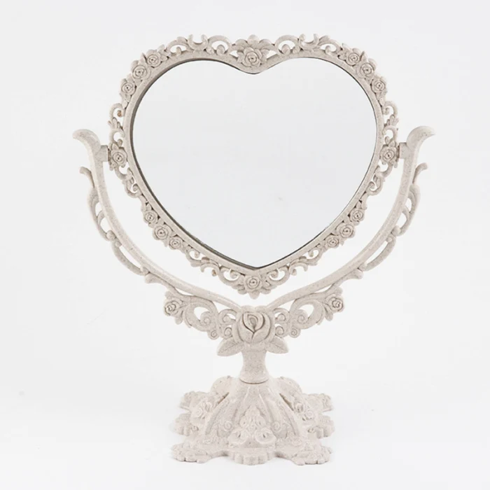 Лучшая популярная косметика зеркало рабочего стола вращающееся готическое зеркало бабочка Роза декор красота инструмент EK-New