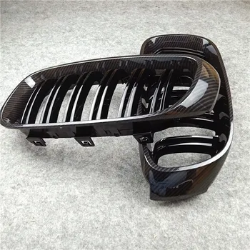 

Car Front Grille For F20 F22 E46 E90 E92 F30 F34 F32 G30 E39 E60 F10 E84 F48 X3 X4 X5 X6 F06 F12 F01 F07 ABS Carbon Mesh Grille