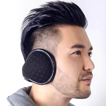 

Hot 2019 Warm Earmuffs Men Women Classic Knitted Earmuff Adjustable Winter Sport Cycling Riding Ear Protection Accessories