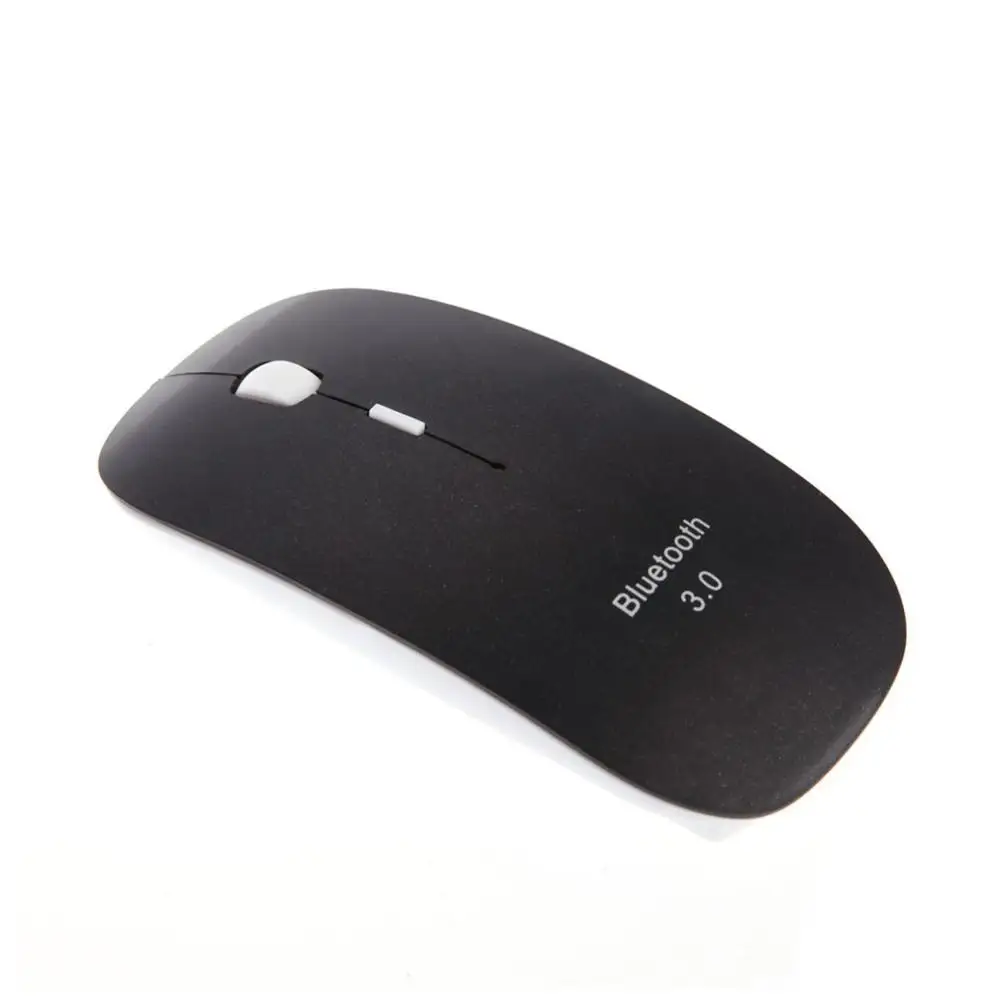 Черный A909 ультра тонкая Bluetooth 3,0 Беспроводная оптическая мышь универсальная эргономичная игровая мышь для дома и офиса для ноутбука компьютера ПК - Цвет: Черный