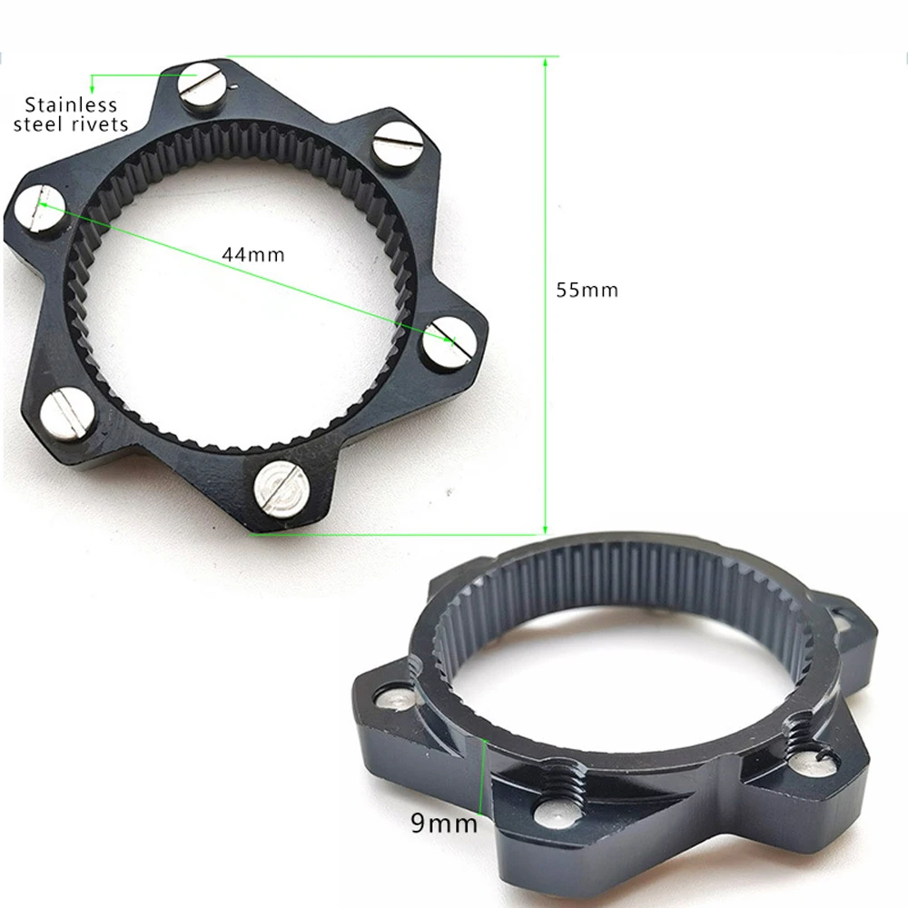 Bicycle Centerlock To 6-Hole Adapter 6 Bolt Disc Brake Rotor Bike Rotor Adapter Mountain Bike Hub Center Lock Conversion