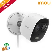 Беспроводная ip-камера Dahua HD1080P P2P со встроенным микрофоном и прожектором, WiFi камера с разъемом для sd-карты 128G, защищенная от атмосферных воздействий