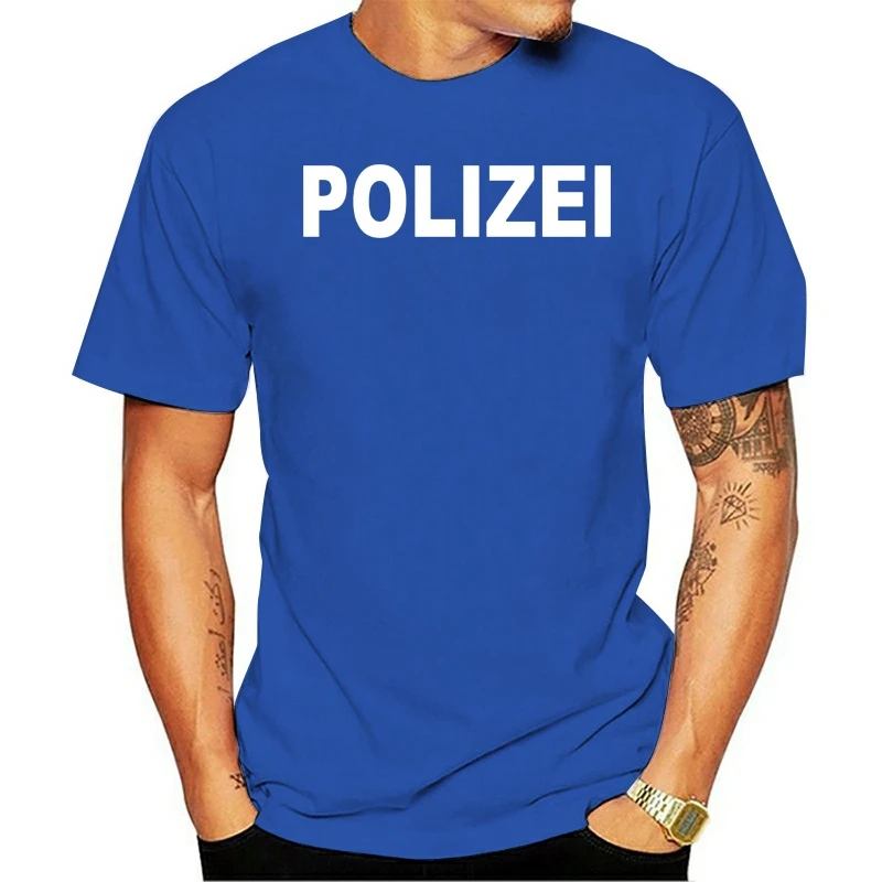 Polizei футболка безопасности Sicherheit GSG 9 забавная Мужская в стиле хип хоп подарок