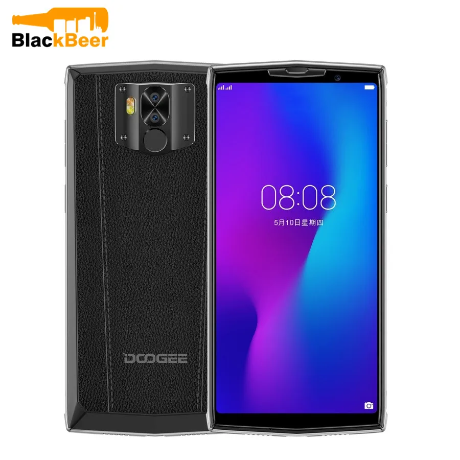 DOOGEE BL9000 смартфон 6 ГБ 64 Гб Helio P23 Восьмиядерный 5V5A флэш-зарядка 9000 мАч Беспроводная зарядка 5,9" FHD+ Android 8,1