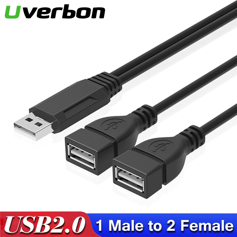 USB2.0 female Type A to Micro USB Female Adapter cable Converter charge sync D