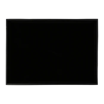 

Black Velet Material BC0077 Jewelry Bracelet Display Plate Earrings Necklace Rings Storage Box Carring Case Showcase Tray