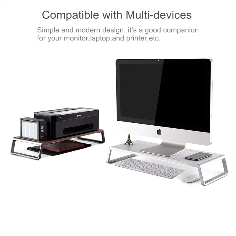 Держатель монитора Для iMac MacBook lcd дисплей принтер настольный органайзер для
