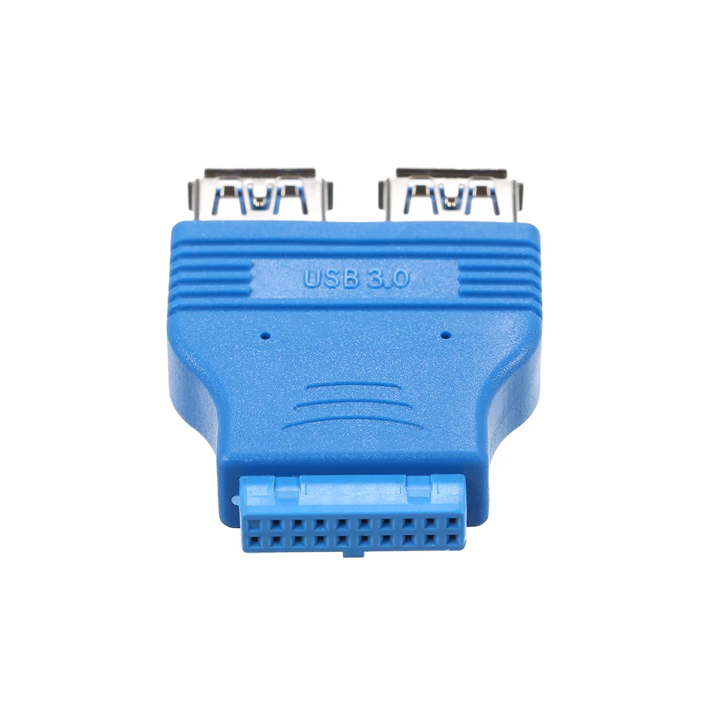 Двойной USB 3 0 Type-A адаптер материнской платы с разъемом 20 pin |
