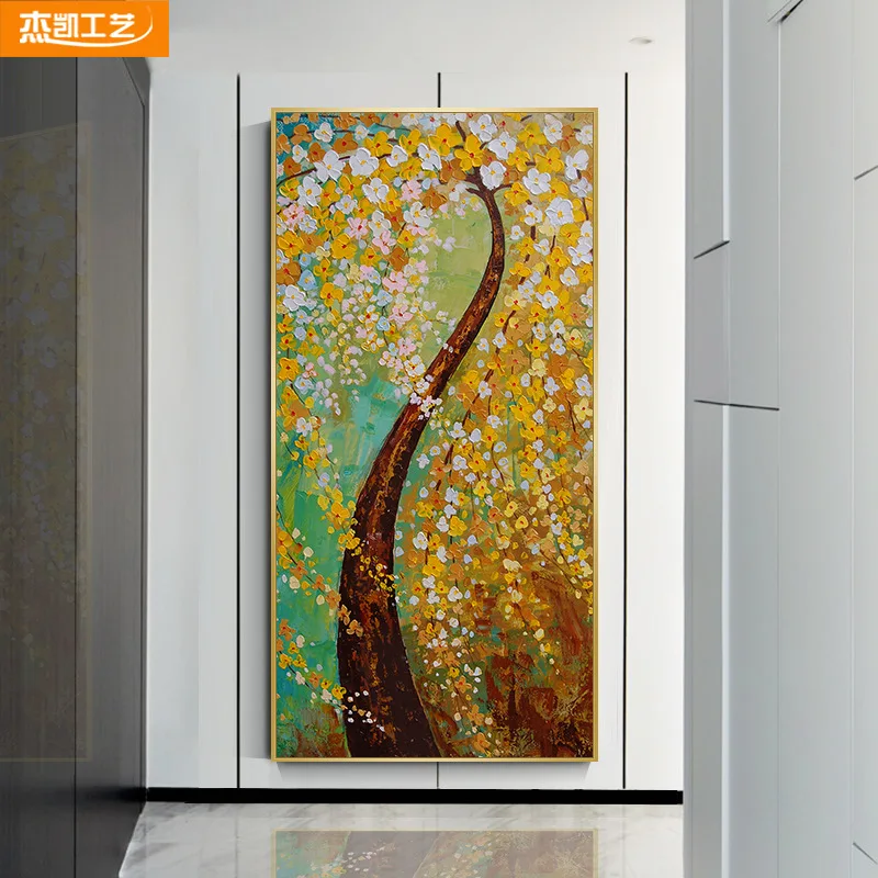 

Modern Minimalist Northern European-Style Decorative Painting New Style Light Luxury Bedroom Living Room Hotel Hallway Entrance