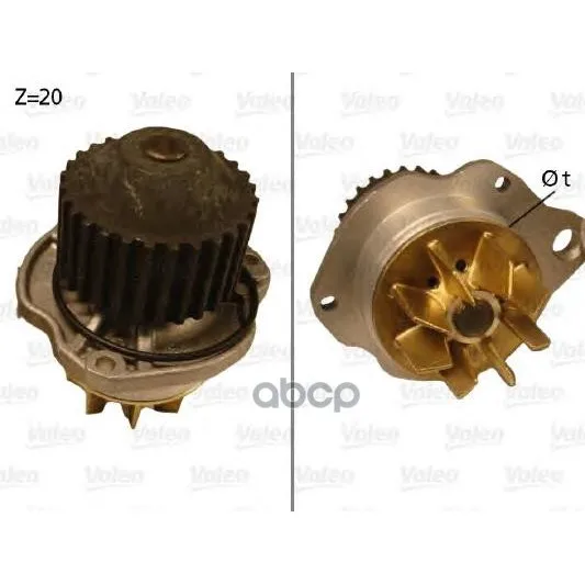 Насос Водяной Renault Logan/Clio/Kangoo/Megane 1.6 16v 08.-08 Valeo 506655 Valeo арт. 506655