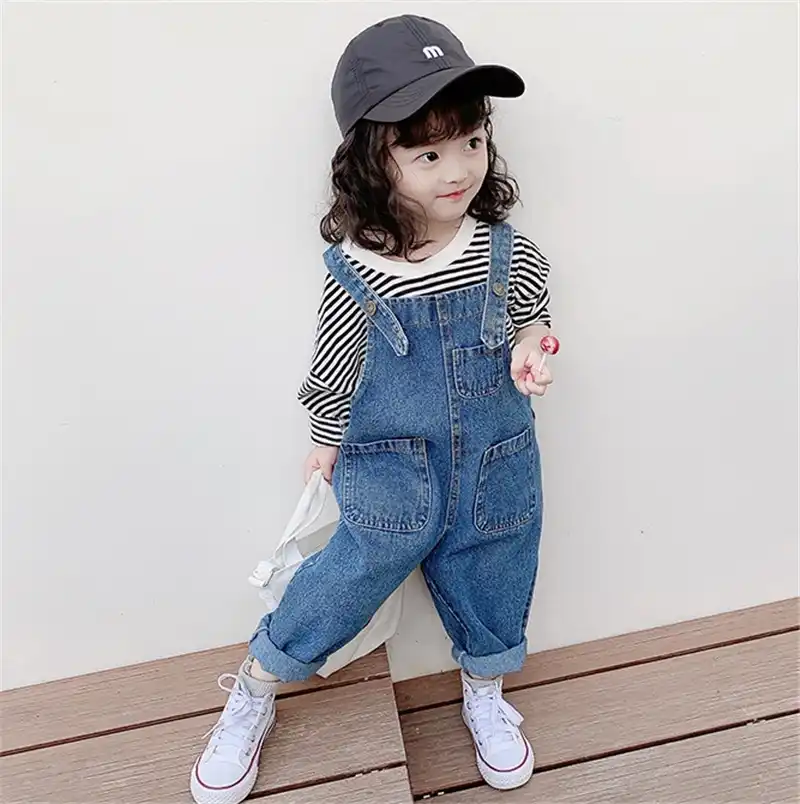 kids white overall