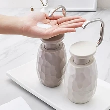 Креативное Одноручное 400 мл жидкое мыло диспенсер для лица очищающее средство Бутылка Геля Для Душа портативное кухонное мыло бутылка аксессуары для ванной комнаты