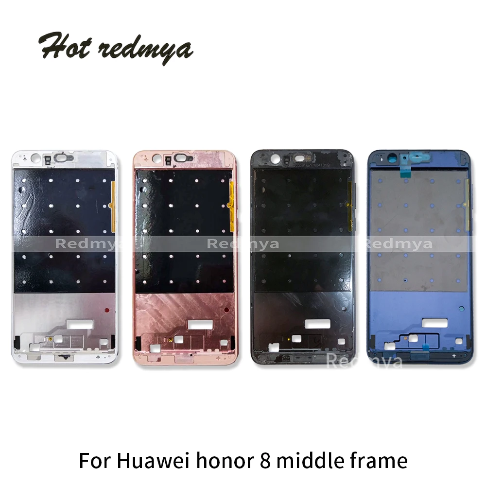 Полный корпус для huawei Honor 8 Задняя стеклянная крышка батареи+ передняя рамка средняя рамка пластина шасси запасные части с инструментами