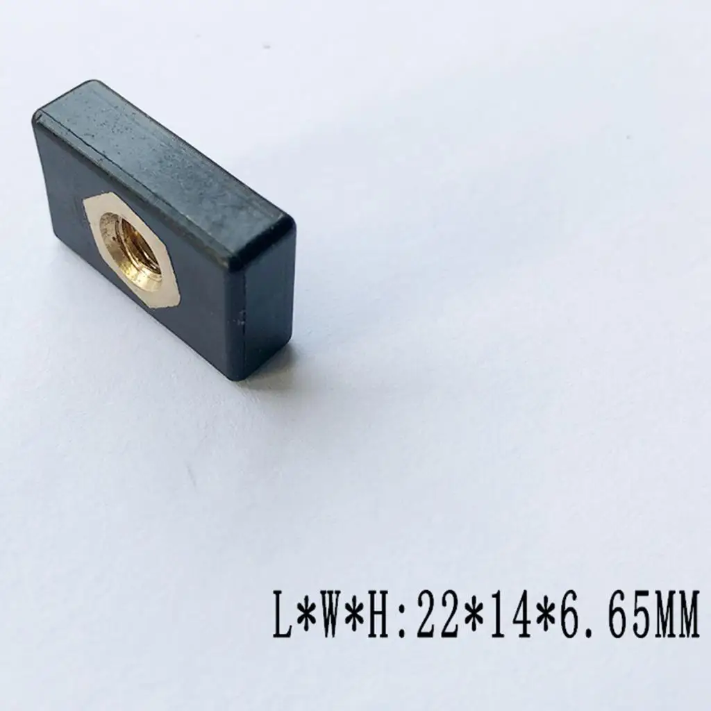 6pcs M6 Copper Nut Nutsert Nylon Hardware for Kayak Boat Mariner Trail Rail 6pcs M6 Copper Nut Nutsert Nylon Hardware for Kayak Boat Mariner Trail Rail