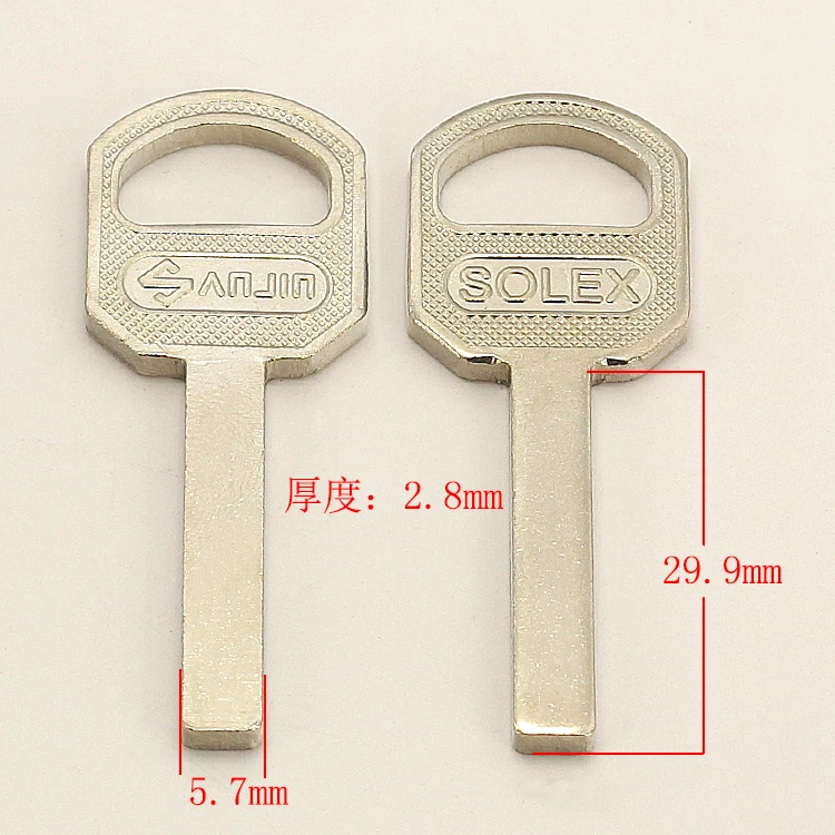 

YP501 House Empty Key blanks Supplies Blank keys 10 pieces/lot