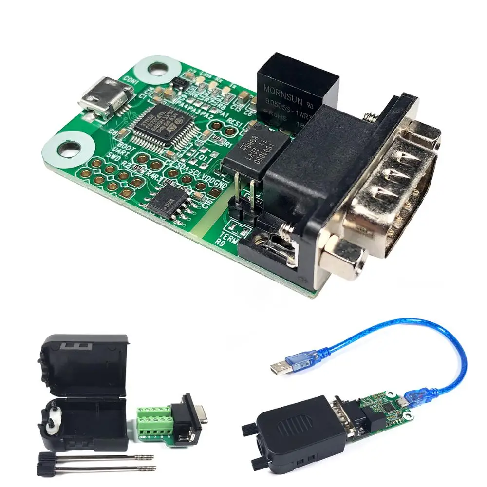 USB к CAN конвертерный модуль для Raspberry Pi4/Pi3B +/Pi3/Pi Zero(W)/Jetson Nano/Tinker Плата Поддержка Windows